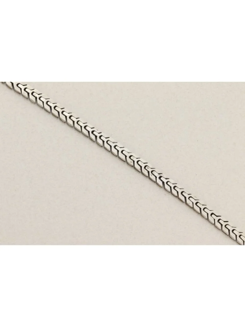 Men's Sterling Silver Heavy Thick Link Chain Bracelet 8 1/4